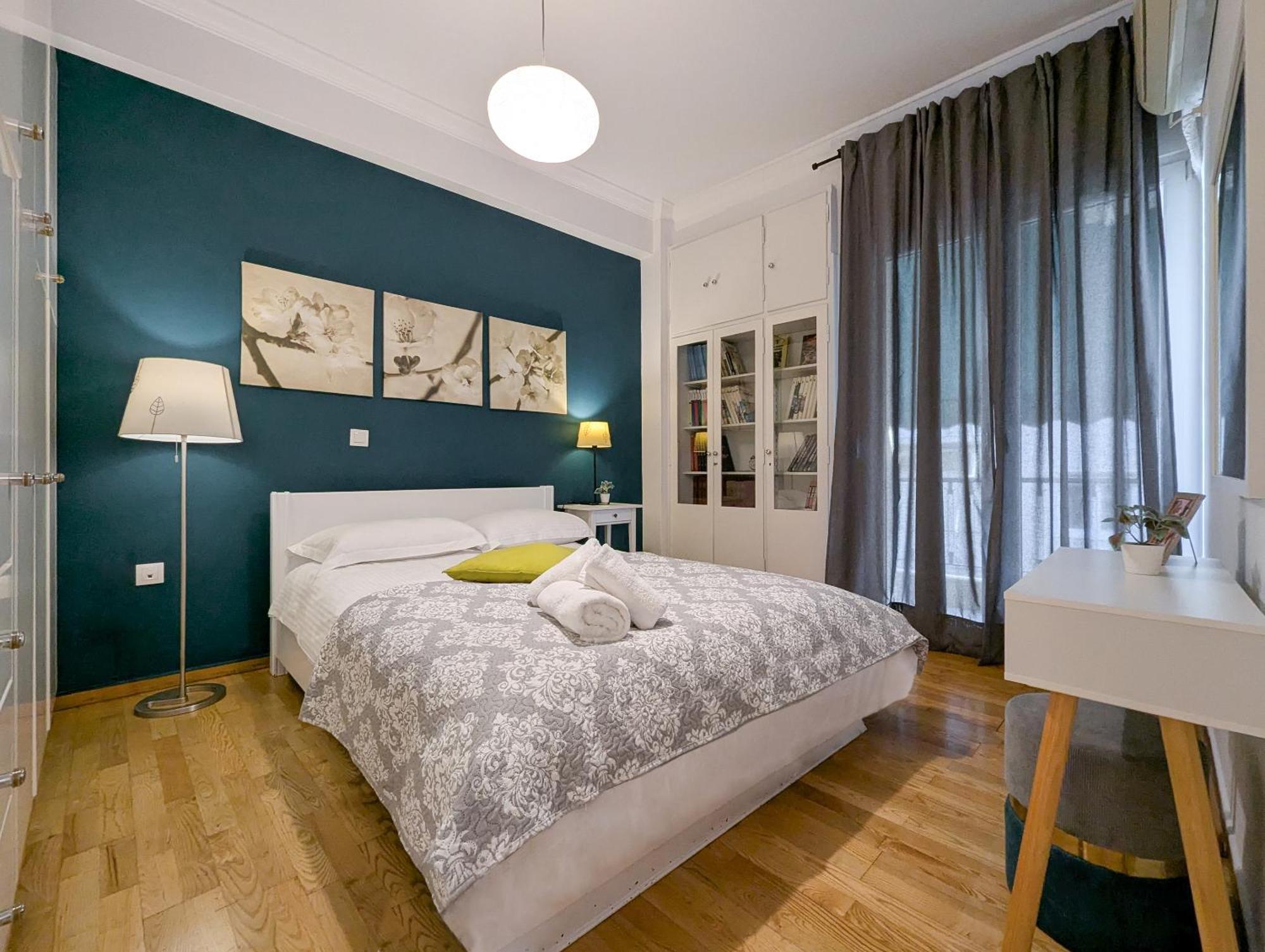 Spacious Apt For 5 Guests Next To Acropolis&Metro 아테네 외부 사진